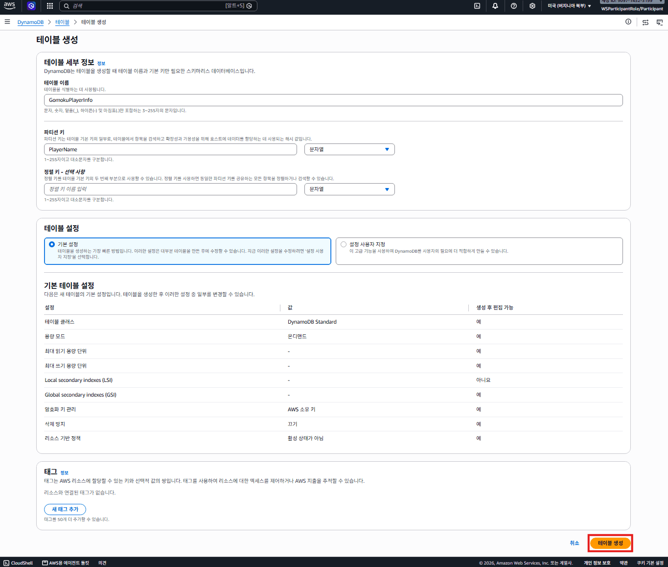 dynamodb